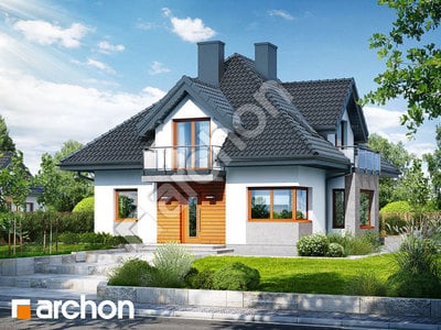 Проект дома ARCHON+ Дом в багрянике 