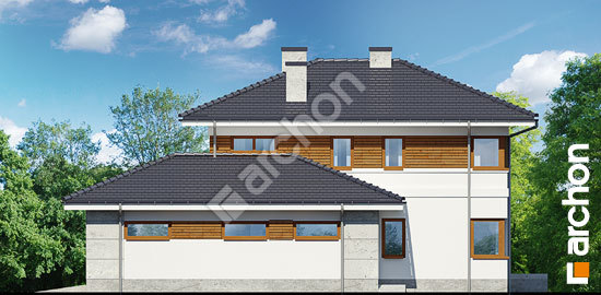 Боковой фасад Вилла Элиза