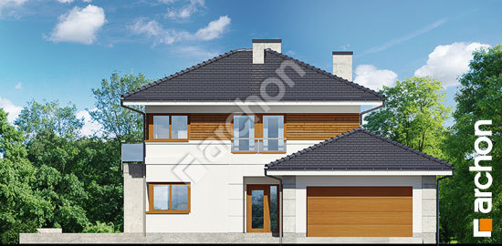 Передний фасад Вилла Элиза