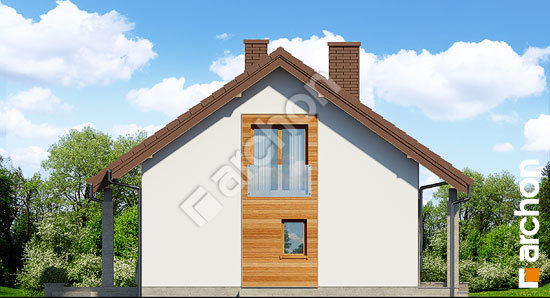 Бочний фасад Будинок в суниці (ПН)