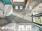 Проект будинку ARCHON+ Будинок в журавках 3 візуалізація ванни (візуалізація 3 від 4)