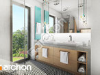 Проект дома ARCHON+ Дом в журавках 3 визуализация ванной (визуализация 3 вид 1)