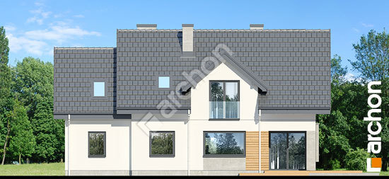 Дворовой фасад Дом в изумрудах (Г)