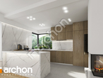 Проект будинку ARCHON+ Будинок в яблонках 2 візуалізація кухні 1 від 1