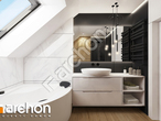 Проект будинку ARCHON+ Будинок в яблонках 2 візуалізація ванни (візуалізація 3 від 1)