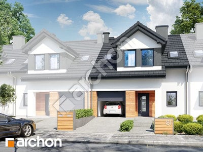 Проєкт будинку ARCHON+ Будинок в клематисах 19 (С) 