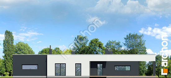 Дворовий фасад Будинок в пепероміях (Г2)