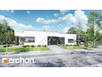 Проект дома ARCHON+ Дом в пеперомиях (Г2) 