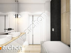 Проект будинку ARCHON+ Будинок в пепероміях (Г2) візуалізація ванни (візуалізація 3 від 3)
