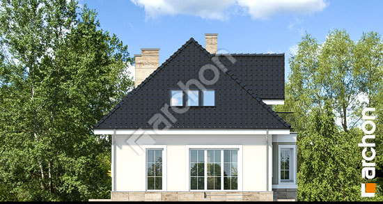 Боковой фасад Дом в авокадо (П)