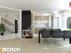 Проект дома ARCHON+ Дом в авокадо (П) визуализация кухни 1 вид 1