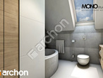 Проект дома ARCHON+ Дом в яблонках (Т) визуализация ванной (визуализация 1 вид 4)