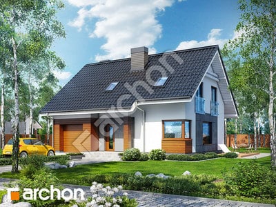 Проект дома ARCHON+ Дом в яблонках (Т) 