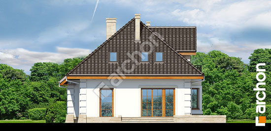 Дворовой фасад Дом в рукколе 4