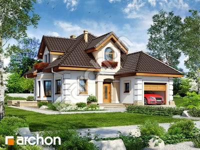 Проект дома ARCHON+ Дом в рукколе 4 