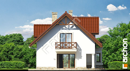 Бочний фасад   Будинок в майорані 2 (П)