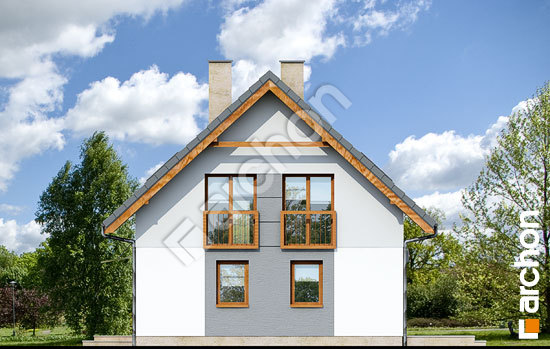 Бочний фасад Будинок в хлорофітумі 2 (Т)