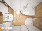 Проект будинку ARCHON+ Будинок в мекінтошах 2 візуалізація ванни (візуалізація 3 від 4)