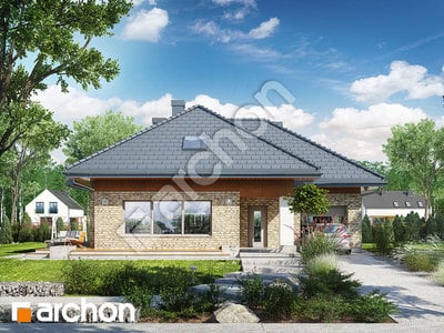 Проєкт будинку ARCHON+ Будинок в бузку 3 (Г) 