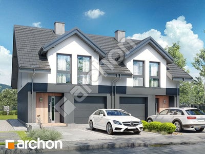 Проект дома ARCHON+ Дом под гинко 20 (ГР2)