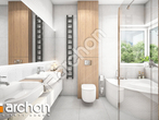 Проект будинку ARCHON+ Будинок в лещиновнику 2 візуалізація ванни (візуалізація 3 від 1)