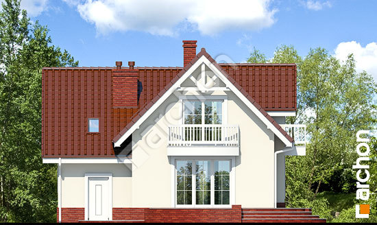 Дворовий фасад Будинок в антонівці (ГТ)