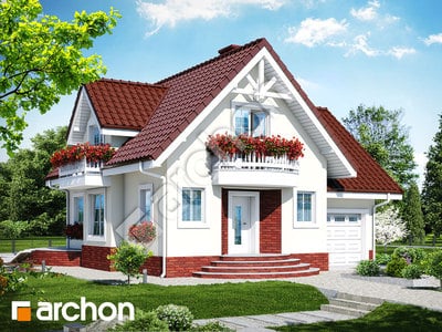 Проєкт будинку ARCHON+ Будинок в антонівці (ГТ) 