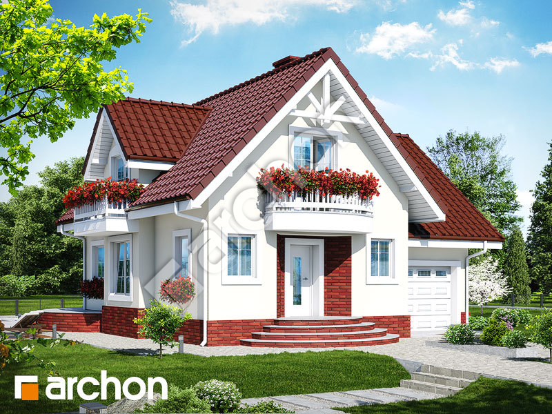 Проект будинку ARCHON+ Будинок в антонівці (ГТ) Вид 1