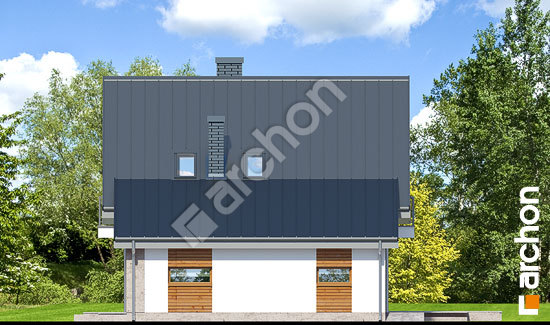 Бочний фасад Будинок в рододендронах 4 (ПН)