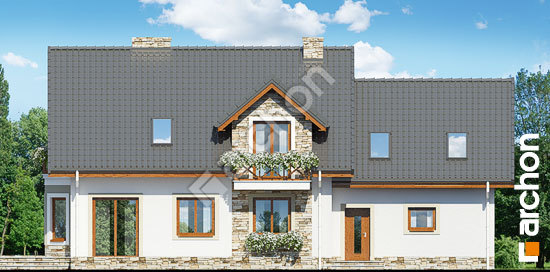 Дворовий фасад Будинок в сезамі 2 (Г2П)