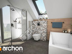 Проект будинку ARCHON+ Будинок в яблонках 4 візуалізація ванни (візуалізація 3 від 2)