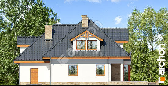 Дворовой фасад Дом в чернушке (Г)