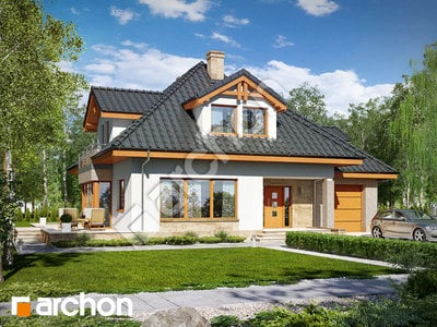 Проєкт будинку ARCHON+ Будинок в чорнушках (Г) 