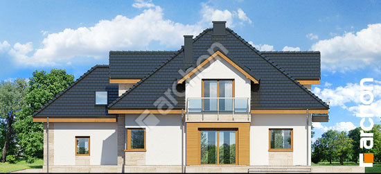 Боковой фасад Дом в кокосах (Н)