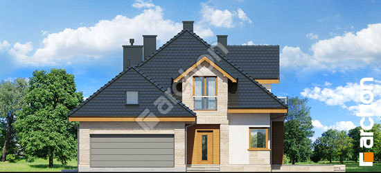 Передній фасад Будинок в кокосах (Н)