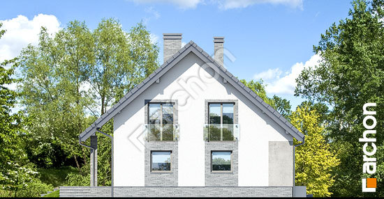 Боковой фасад Дом в айдаредах 4 (П)