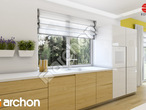 Проект дома ARCHON+ Дом в айдаредах 4 (П) визуализация кухни 2 вид 1