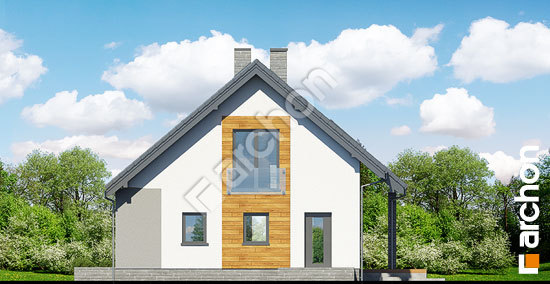 Боковой фасад Дом в журавках 2 (Т)