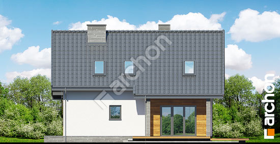 Дворовой фасад Дом в журавках 2 (Т)