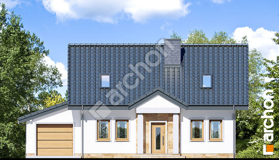 Передний фасад Дом под вербой (Г)