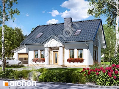 Проект дома ARCHON+ Дом под вербой (Г) 