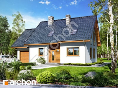 Проект дома ARCHON+ Дом в землянике 6 