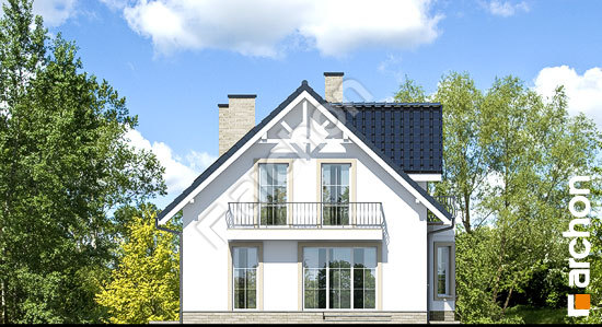 Боковой фасад Дом в авокадо 2 (П)