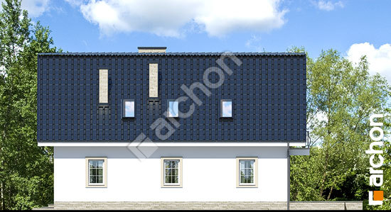 Дворовий фасад Будинок в авокадо 2 (П)