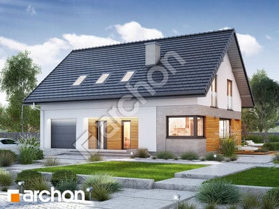 Проєкт будинку ARCHON+ Будинок в аурорах 6 