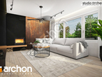 Проект будинку ARCHON+ Будинок в аурорах 6 денна зона (візуалізація 1 від 2)
