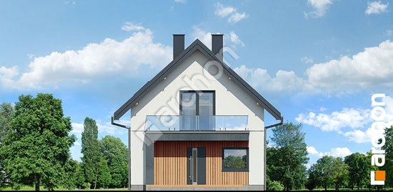 Передній фасад Будинок в аркадіях 5