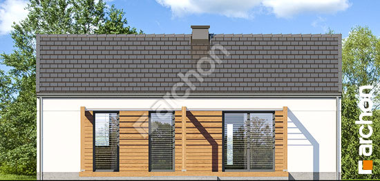 Дворовой фасад Дом в коручках 3