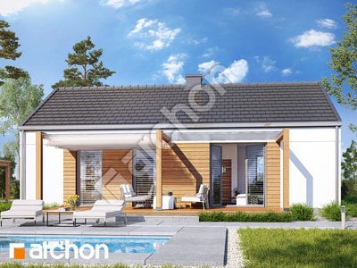 Проєкт будинку ARCHON+ Будинок в коручках 3 