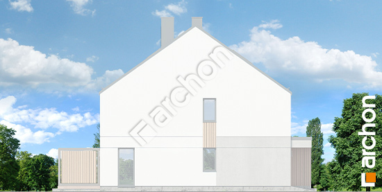 Бочний фасад Будинок в рівіях 9 (ГБ)